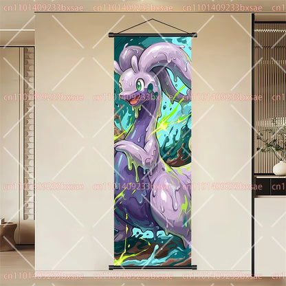 Pokémon Eevee Scroll Painting