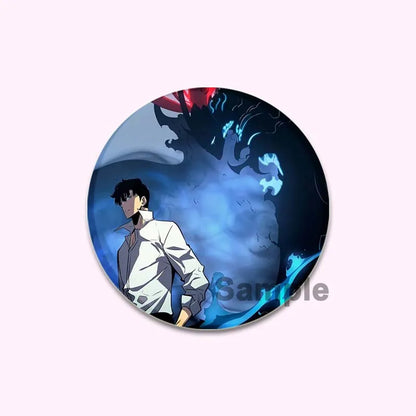 Solo Leveling Cheng Xiaoyu Button Pin