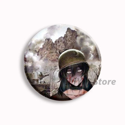 The Kid at the Back Solivan Brooch Pin