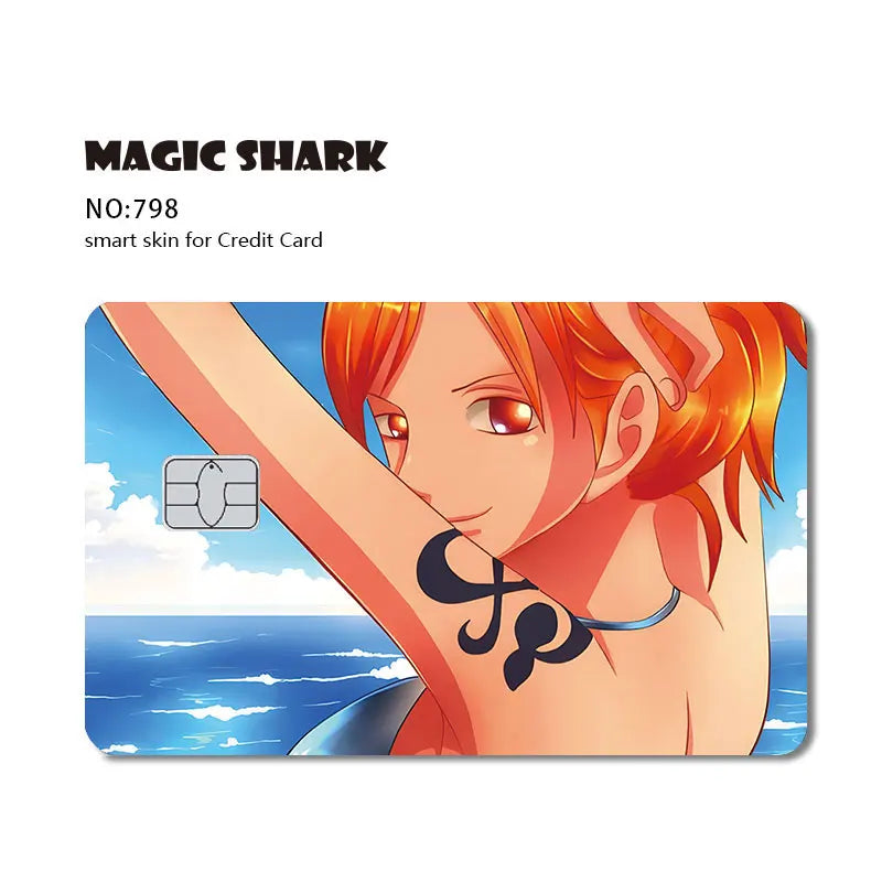 One Piece Shark Card Skin