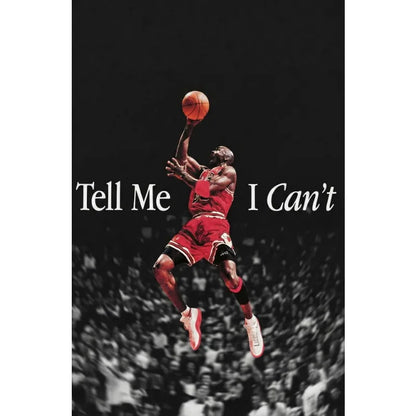 Athlete Mindset Jordan Kobe Canvas Poster