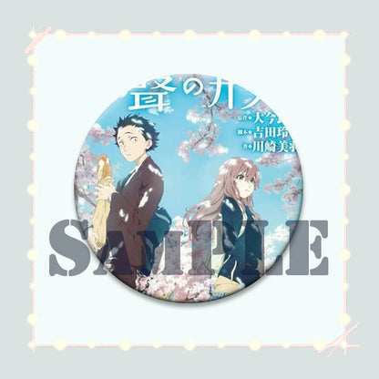 A Silent Voice Ishida Shouya Button Pin
