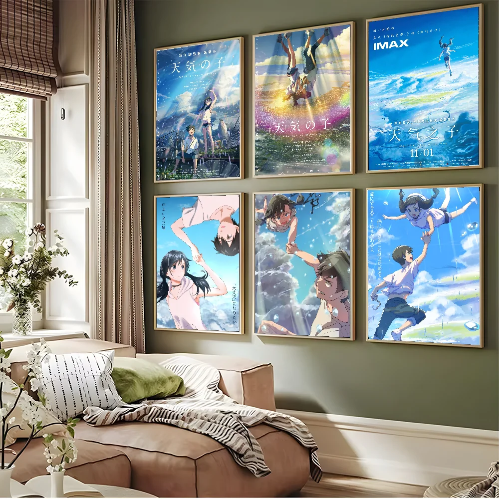 Weathering With You Poster Stickers