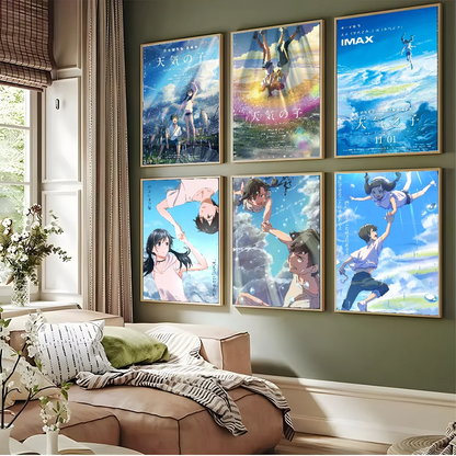 Weathering With You Poster Stickers