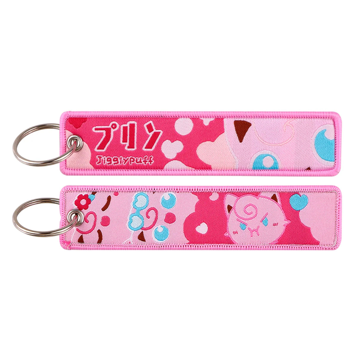 Anime Game Embroidery Keychain