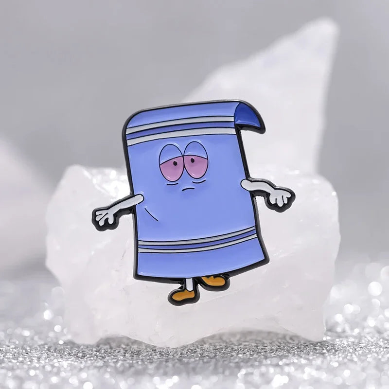 Funny Comedy Anime Enamel Pin