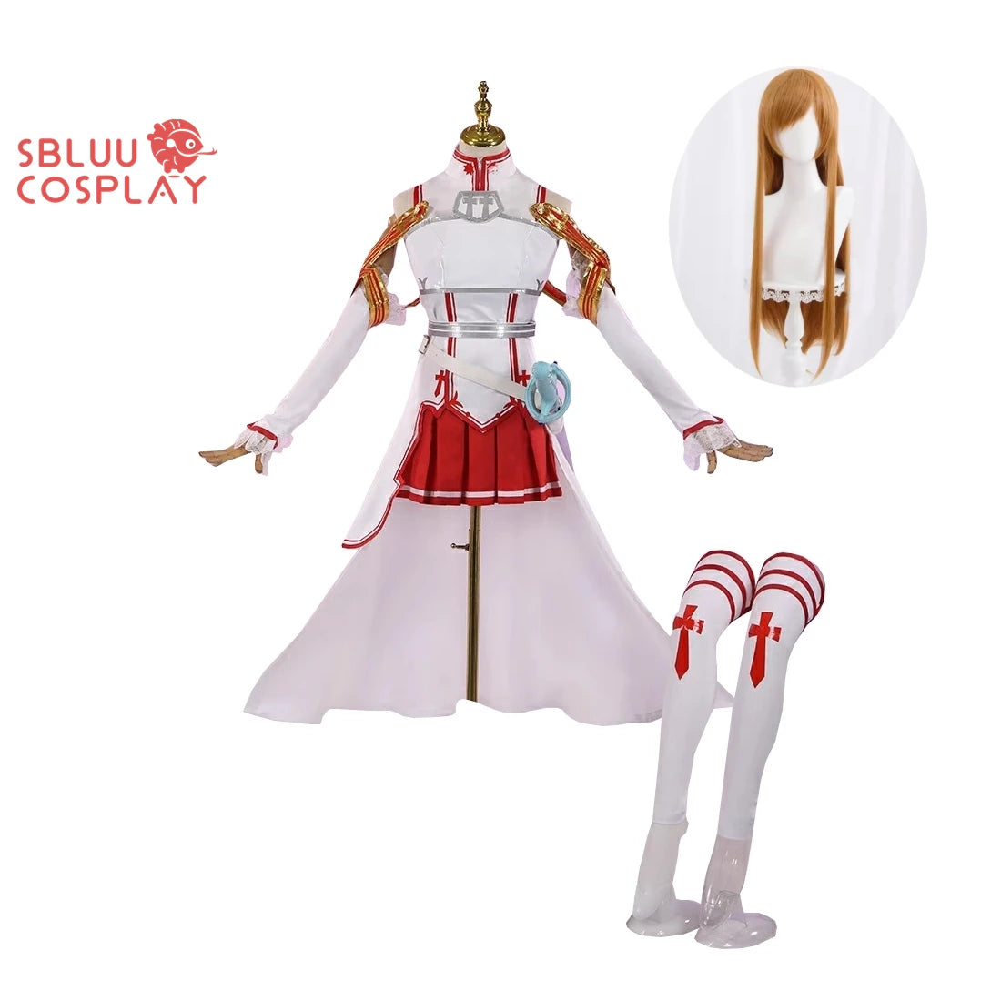 Sword Art Online Asuna Cosplay Costume