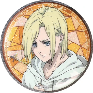 58mm Anime Attack on Titan Eren Jaeger Mikasa·Ackerman Sasha Braus Cosplay COSTUME Badge Pin SPTE Tinplate Brooch﻿ Prop Gilf