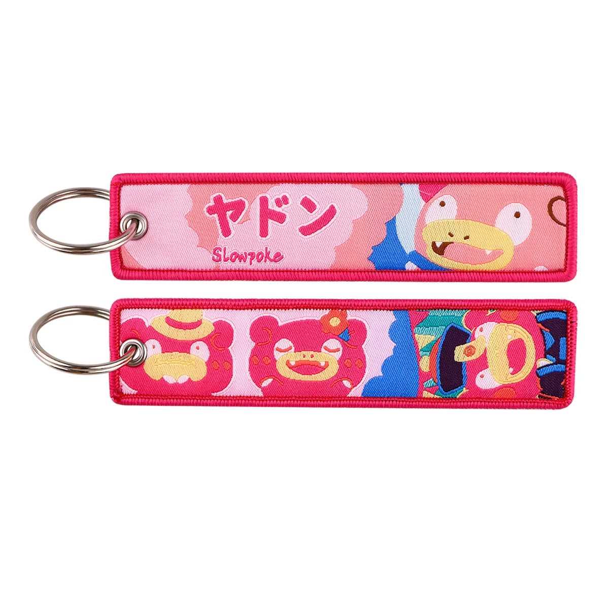 Anime Game Embroidery Keychain