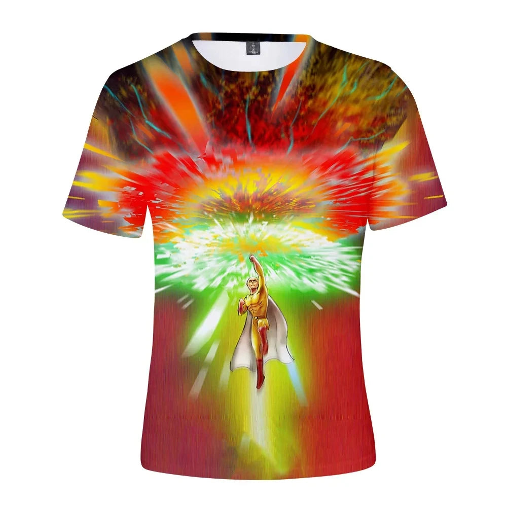 One Punch Man Saitama Oversized Tee