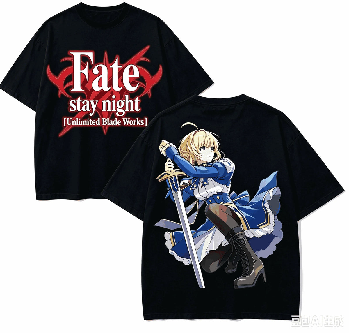 Fate stay night Anime Lover T-shirt Harajuku Cotton New Model