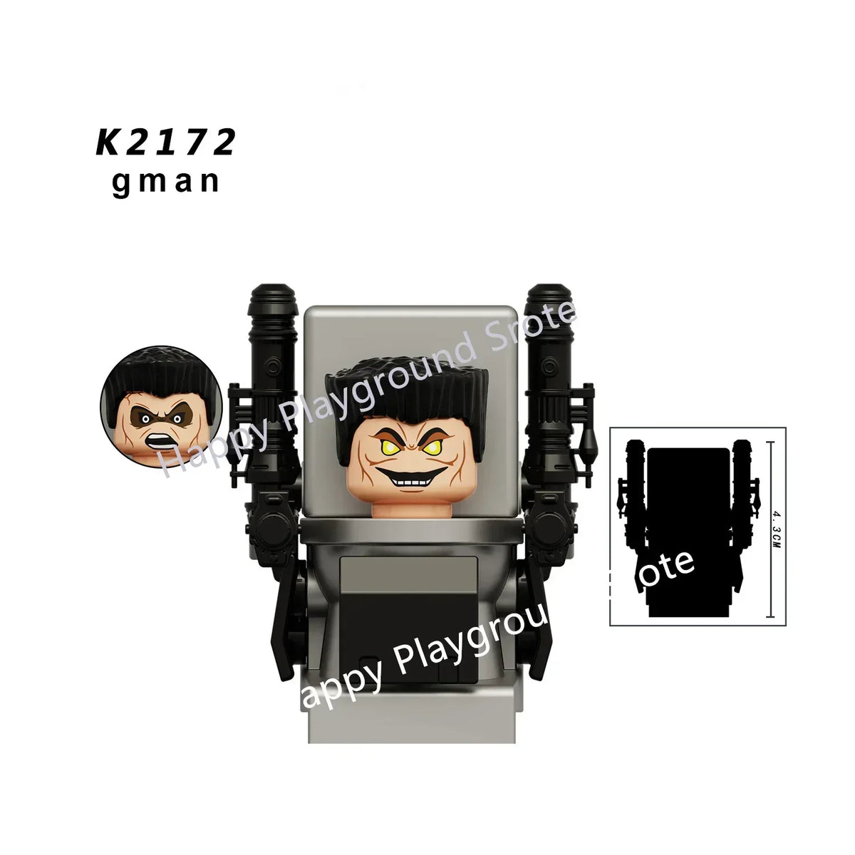 New KDL DJ Upgrade War-Damaged Skibidi Toilet Man Figures Anime Block Toys TvMan Titan Bricks Model Toy For Kid Birthday Gift