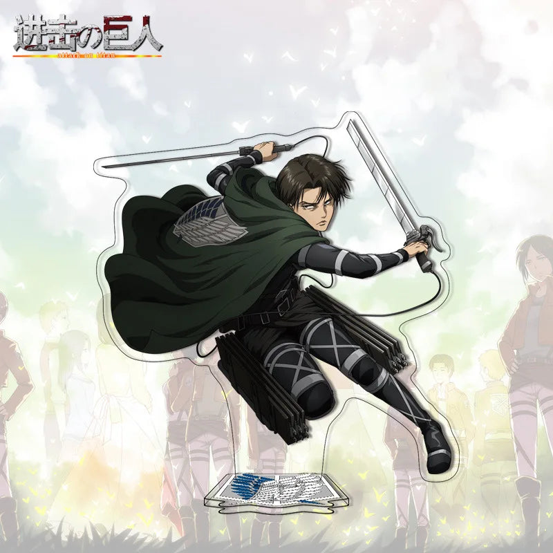 Attack on Titan Acrylic Stand 41-80 Anime Figure Custom Made One Piece Drop Shipping Wholesale Distributor Merchandise