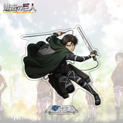 Attack on Titan Acrylic Stand 41-80 Anime Figure Custom Made One Piece Drop Shipping Wholesale Distributor Merchandise