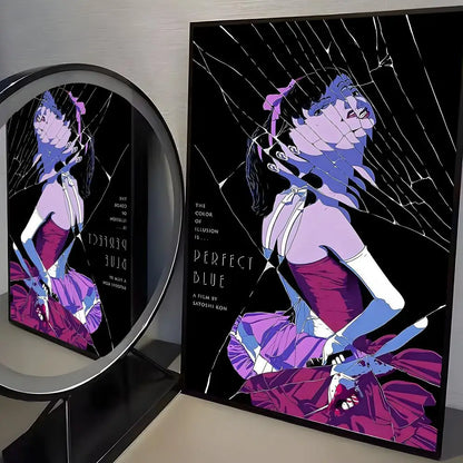 Perfect Blue Poster Wall Art