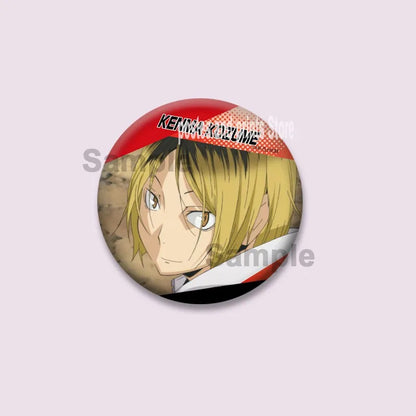 Haikyuu Kenma Button Pin