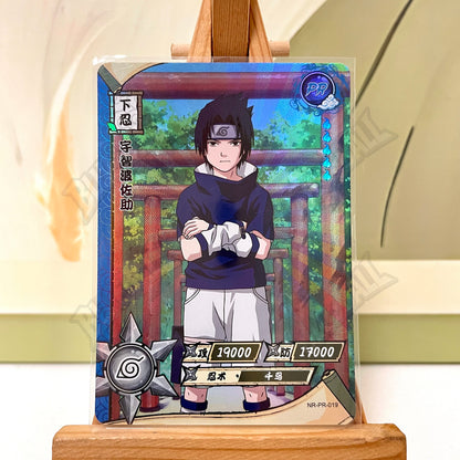 Kayou Naruto PR Full Set No 1-38 Uchiha Sasuke Uzumaki Naruto Sakura Haruno Kakashi Rare Anime Collectible Trading Cards Toy Gif