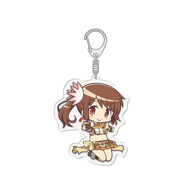 Puella Magi Madoka Magica Character Keychain