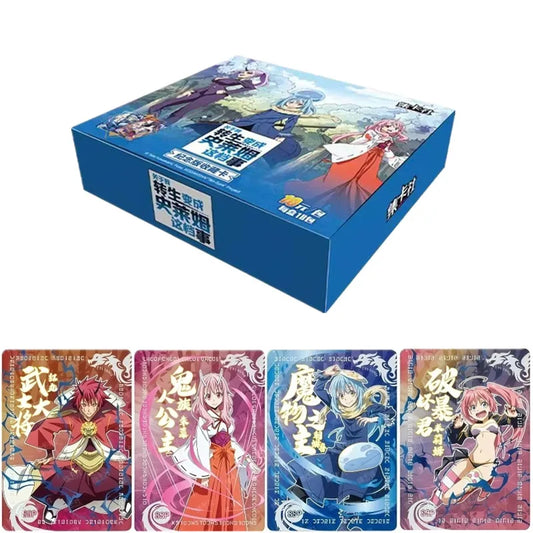 Genuine Card.Fun Anime That Time I Got Reincarnated As A Slime Commemorative Edition Slime Collectible Trading Cards Toy Gifts