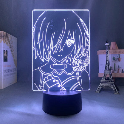 Anime 3d Light Fate Stay Night Saber for Bedroom Decor