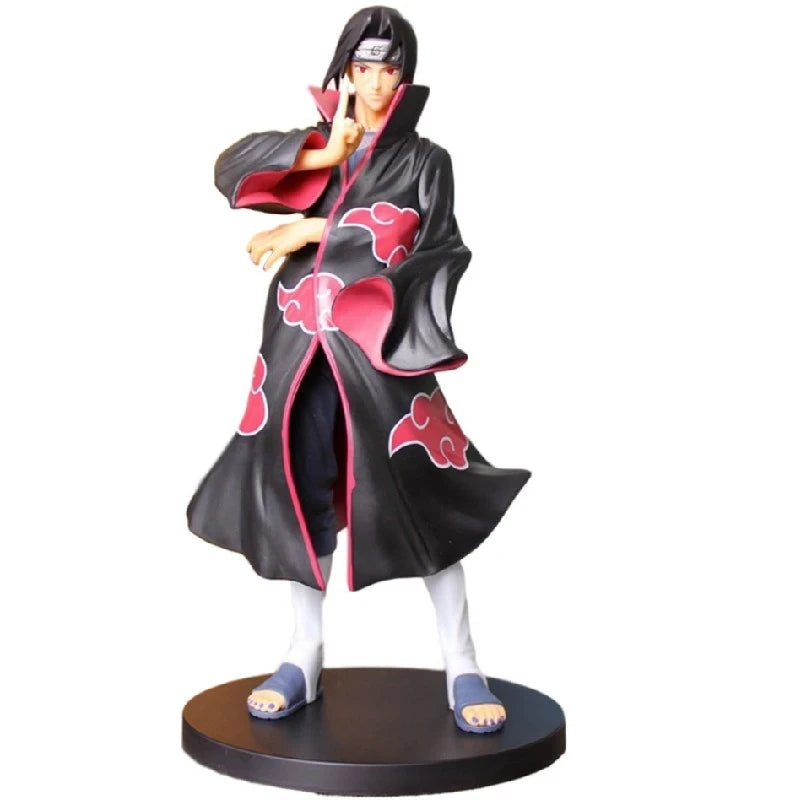 2026 Hot Anime Naruto Shippuuden Uchiha Itachi Akatsuki Organization GK Dress Up Model Toy Gift Collection Action Figure PVC