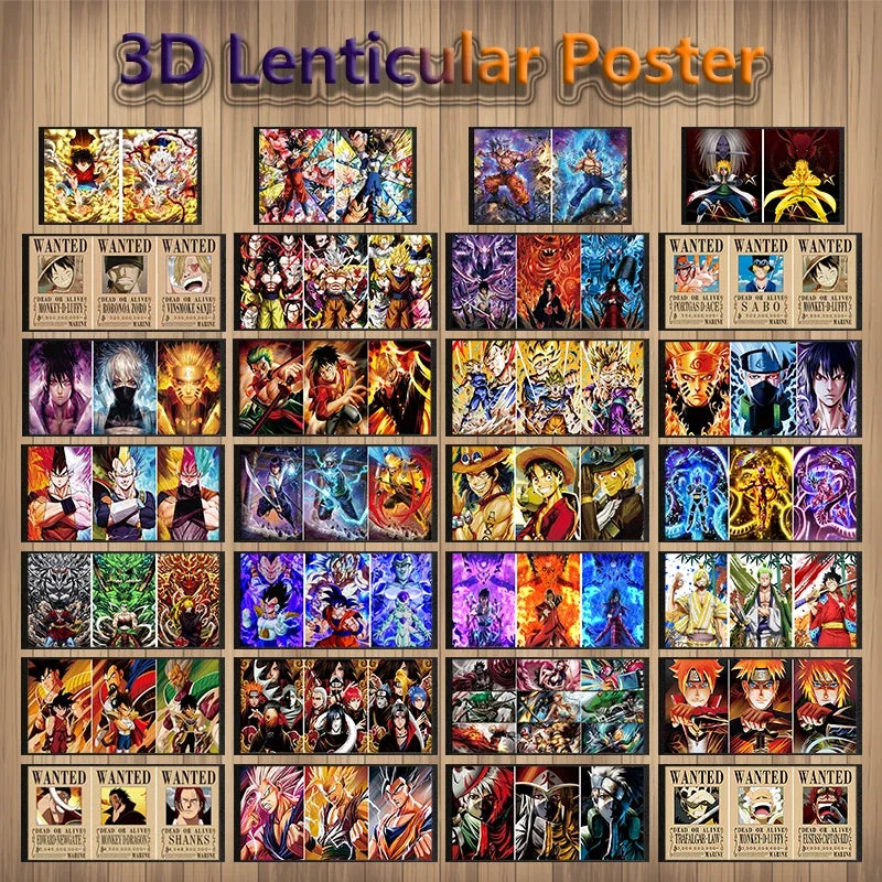 Dragon Ball Z Lenticular Poster