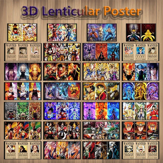 Dragon Ball Z Lenticular Poster