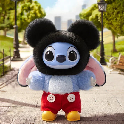 POP MART Disney Stitch Adventure Series Cute Vinyl Plush Blind Box Anime Figure Desktop Decoration Blind Bag Toy