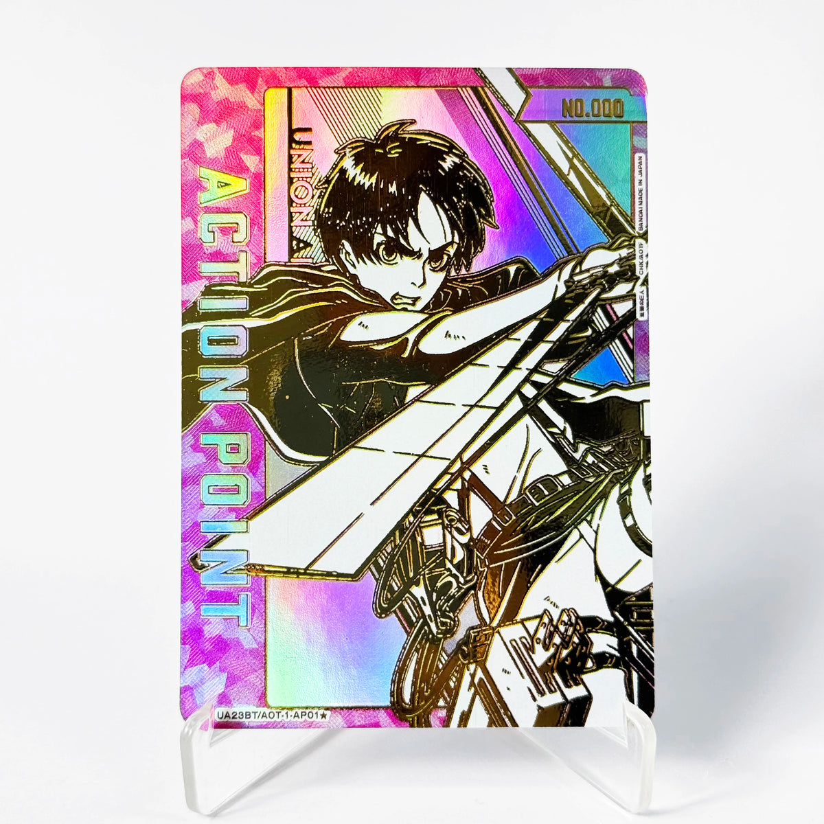 UNION ARENA AP Rarity Card Attack on Titan The 100 Girlfriends Who Really Love You TCG Anime Collection Quality Foil Proxy Cards