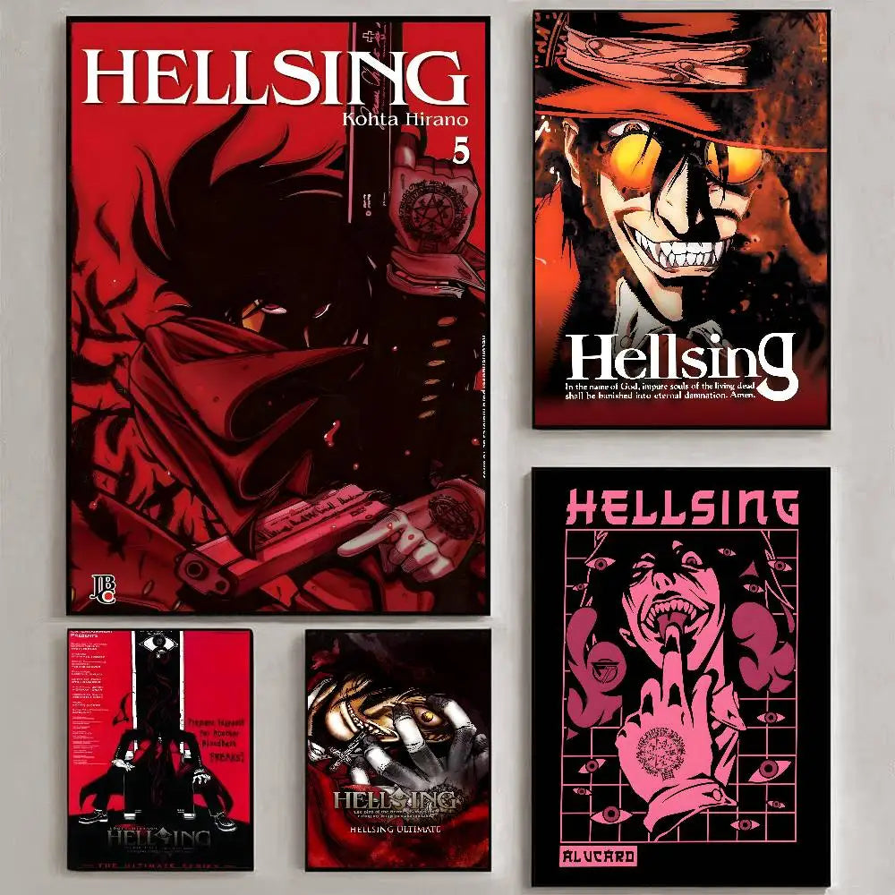 Hellsing Ultimate Poster Canvas