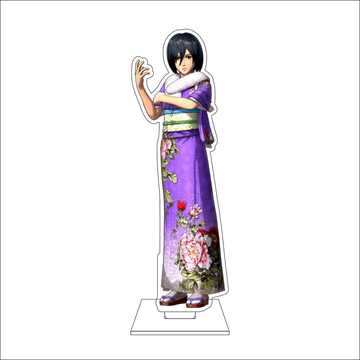 16CM Anime Attack on Titan Cosplay Acrylic Figure Stand Plate Ymir Sasha Braus Conny Springe Ornaments Gifts