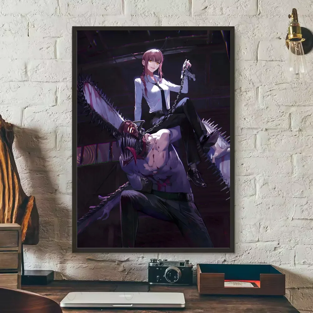 Chainsaw Man Poster Canvas Art