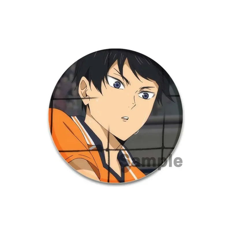 Haikyuu! Karasuno Brooch Pins