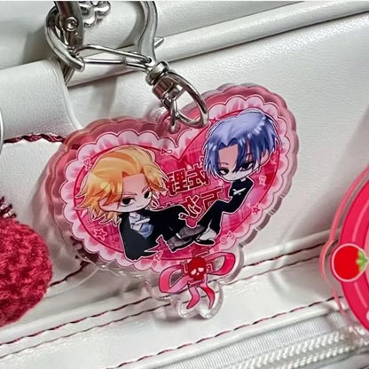 Tokyo Revengers Haruchiyo Sanzu Keychain