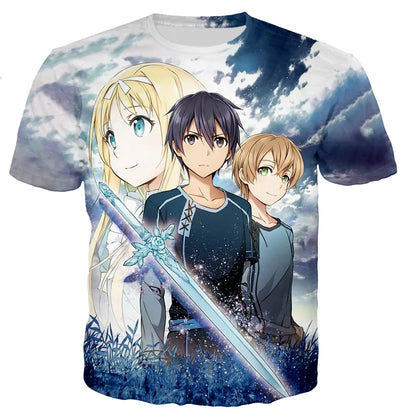 Sword Art Online Kirito Oversized T-Shirt