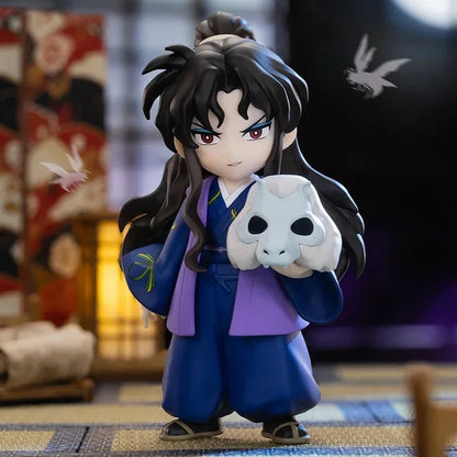 POP MART GONG Inuyasha Warring States Journey Series Mystery Box Genuine Blind Box Guess Toys Bag Ornament Figurines Home Decor