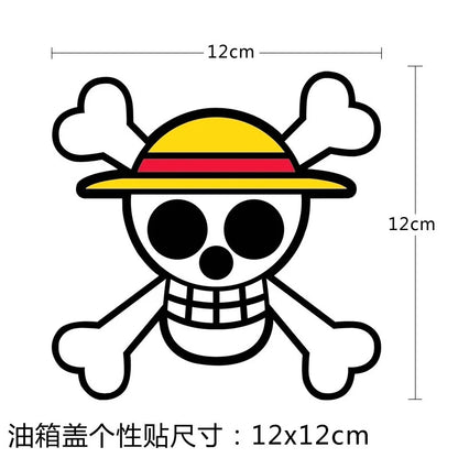 One Piece Straw Hat Sticker