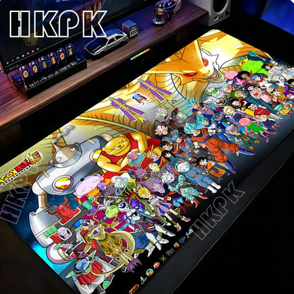 DBZ Dragon Ball Mouse Pad Gamer PC Computer Large XXL Desk Mat Keyboard Anime Gaming Accessories Mousepad Cartoon Big Carpet