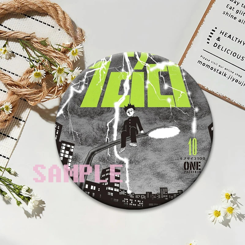 Mob Psycho 100 Shigeo Kageyama Button Pin