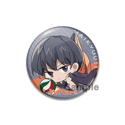 Haikyuu! Karasuno Brooch Pins