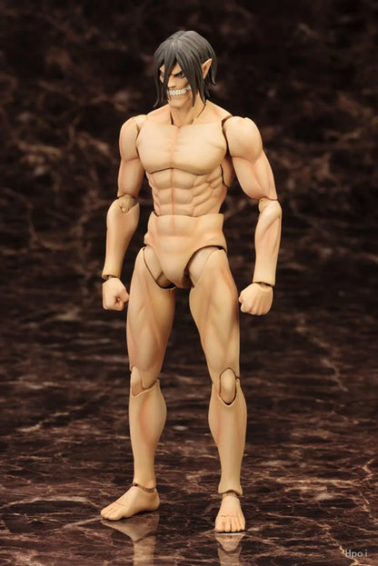 Kotobukiya Eren Yeager Action Figures Attack on Titan Anime Assembly Model Collection Gift