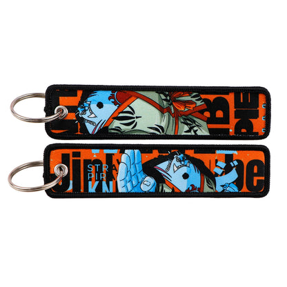One Piece Straw Hat Keychain