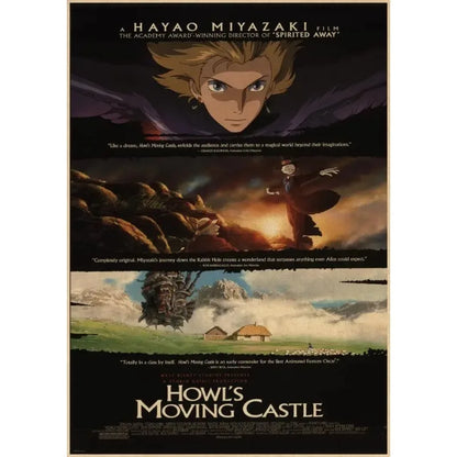 Studio Ghibli Miyazaki Canvas Art