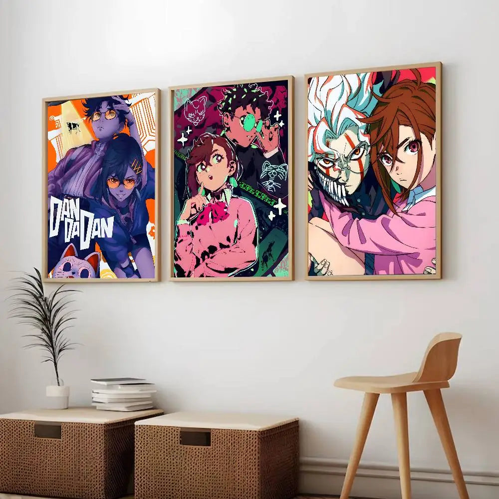 Dandadan Sixth Canvas Poster