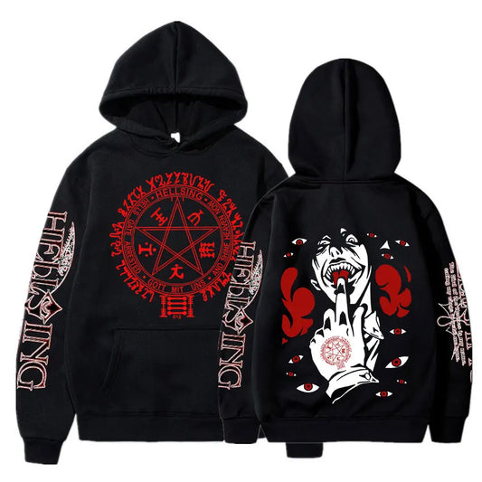 Hellsing Ultimate Alucard Oversized Hoodie