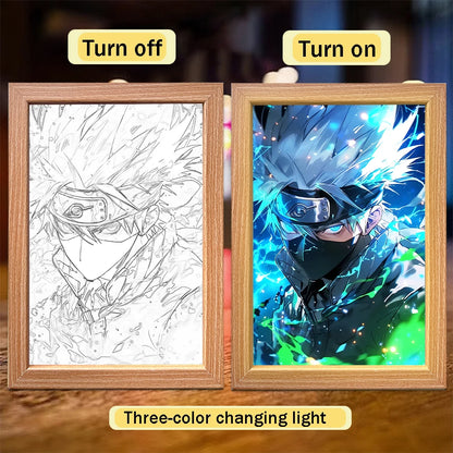 Naruto Sasuke LED Lamp