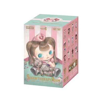 POP MART TINYTINY Sugar Therapy Room Unlock The Key of Answers Series Genuine Blind Box Guess Toys Bag Mystery Box  Ornament