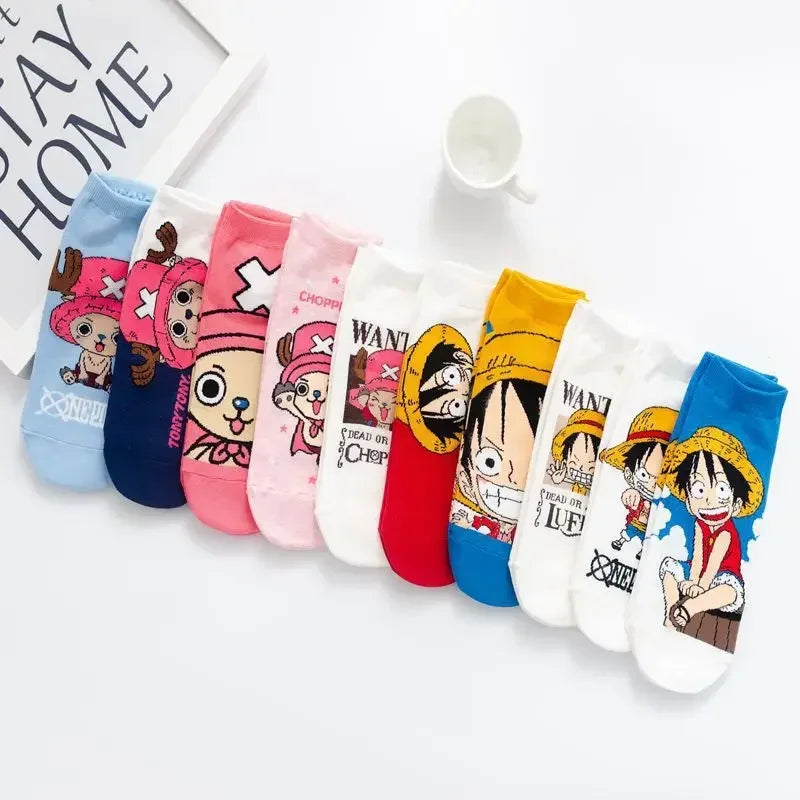 One Piece Luffy Boat Socks
