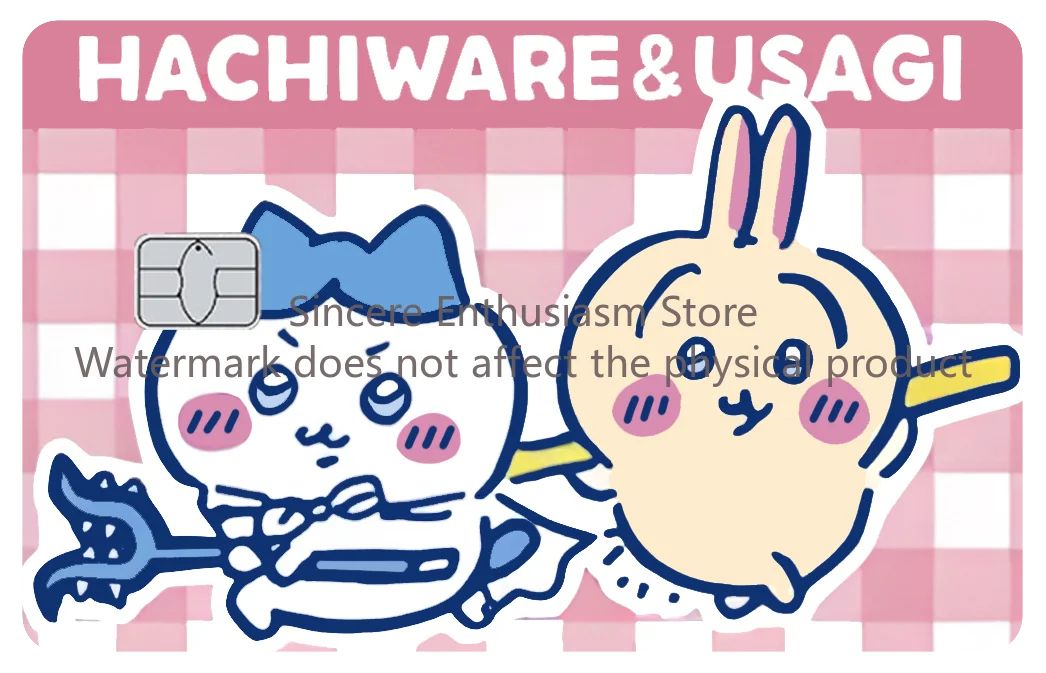 Chiikawa Card Skin Sticker