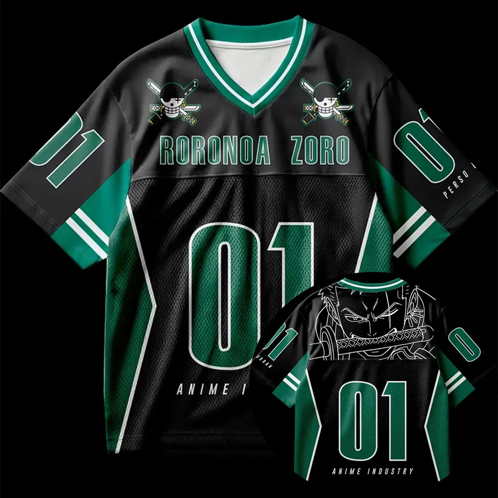 One Piece Zoro Oversized Jersey